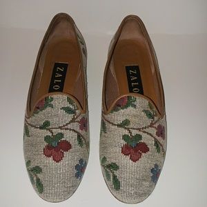 ZALO NEEDLEPOINT LOAFERS